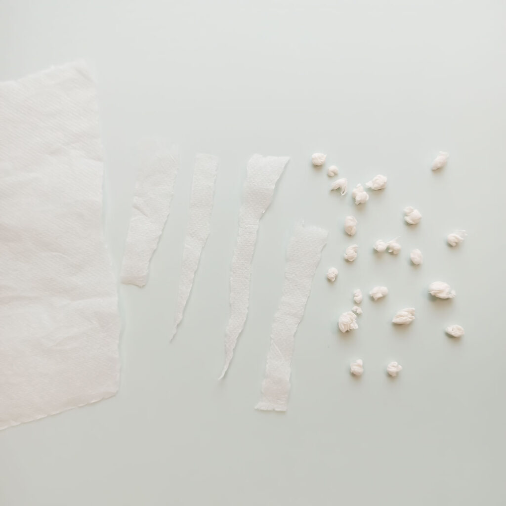 Klopapierkuegelchen - Schleierkraut selbermachen - ein DIY